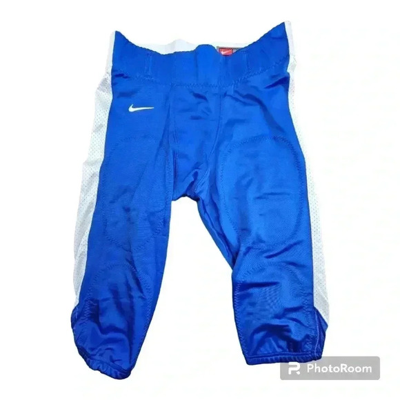 Nike Other - Nike Men's Open Field Football Pants Royal Blue/ White #615745/494 NWOT Large